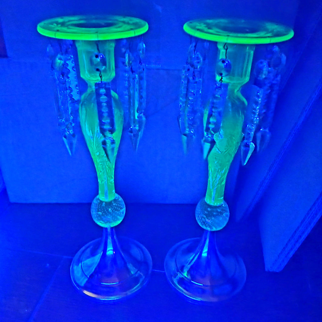 How to Identify and Test for Vaseline Glass - City Farmhouse Antiques