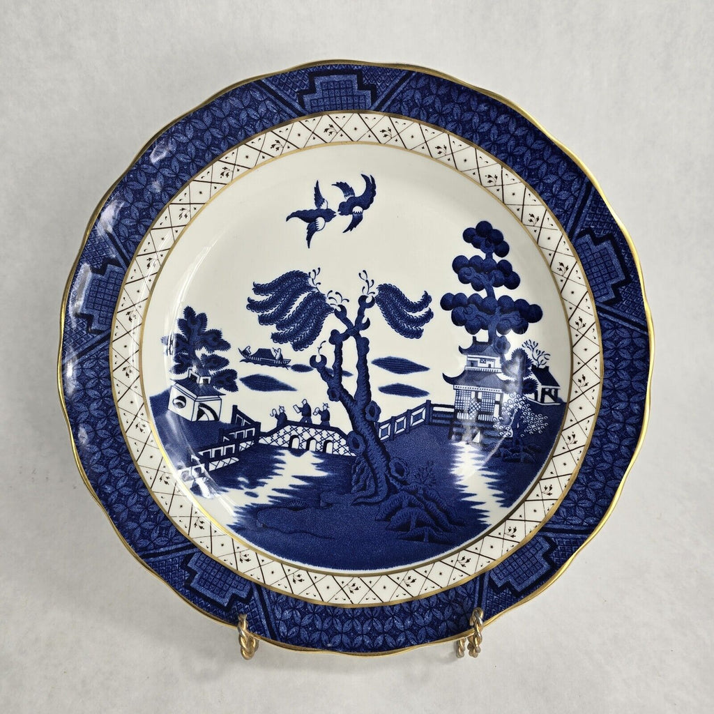 Royal Doulton Dinner Plate Real Old Willow Majestic Collection Set of 12 10.5"