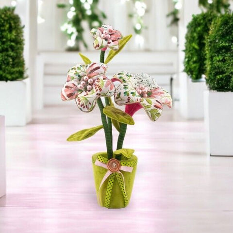 December Diamonds Flowerpot with Flowers