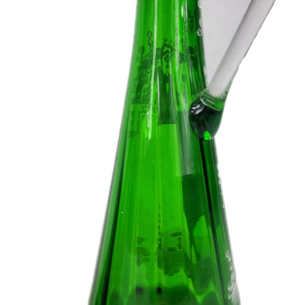 Antique Mary Gregory Glass Cruet Decanter Set