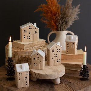 Ceramic Houses Set of 5
