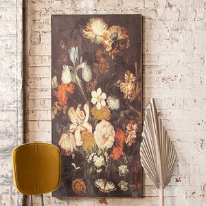 Framed Floral Canvas Print