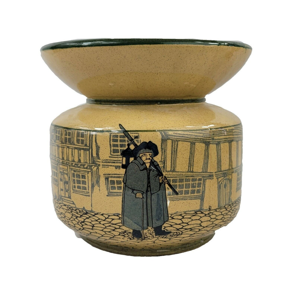 Antique Royal Doulton England Night Watchman Spittoon D3190