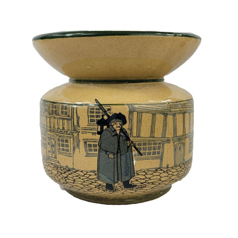 Antique Royal Doulton England Night Watchman Spittoon D3190