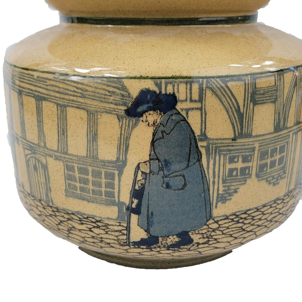 Antique Royal Doulton England Night Watchman Spittoon D3190