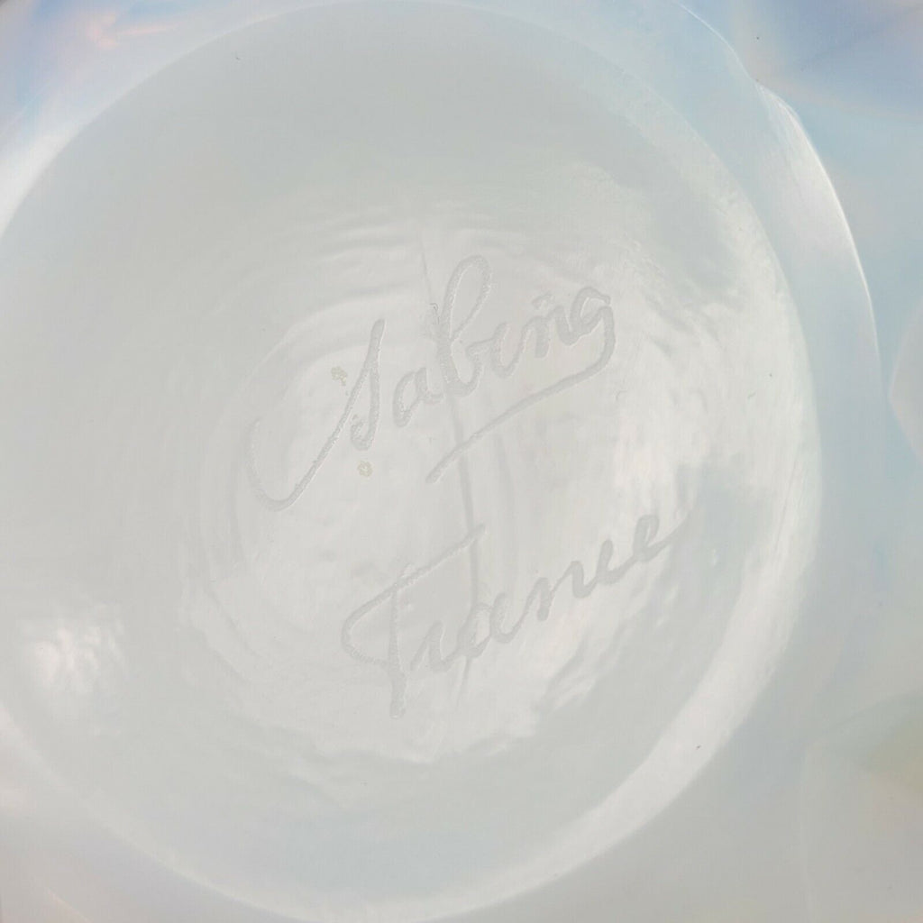 Sabino Opalescent Art Glass Petalia French Perfume Bottle