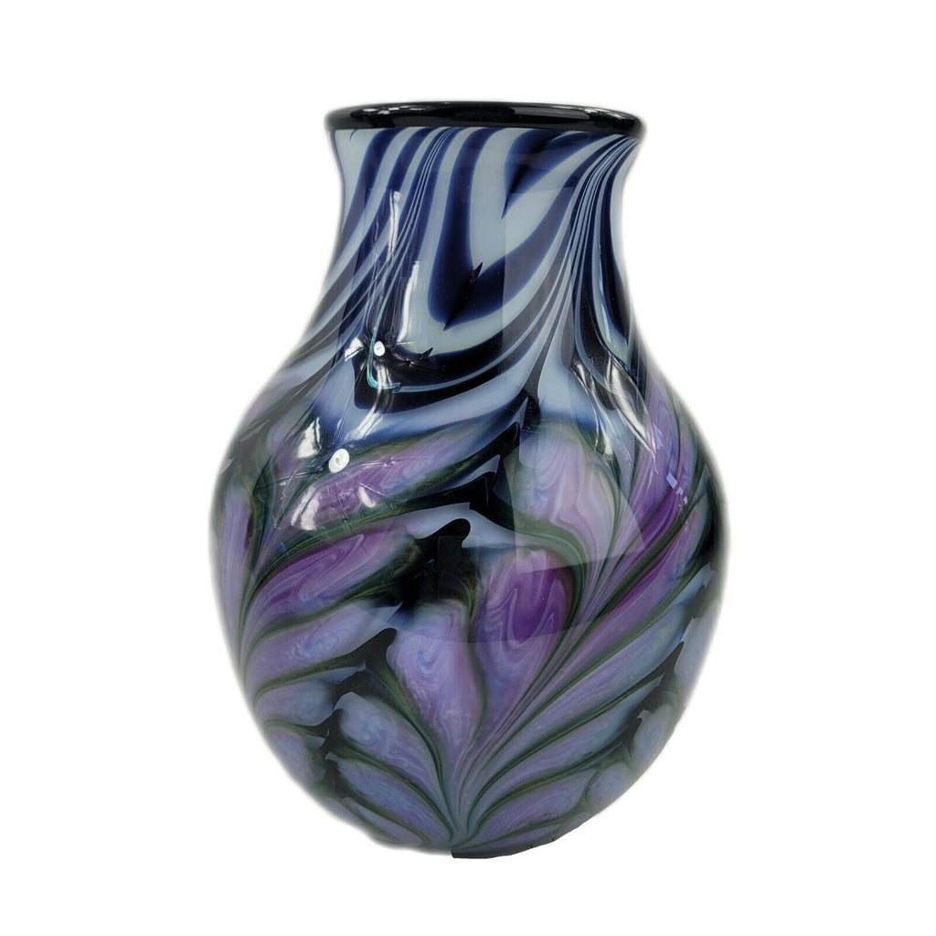 Daniel Lotton Art Glass Vase 1998