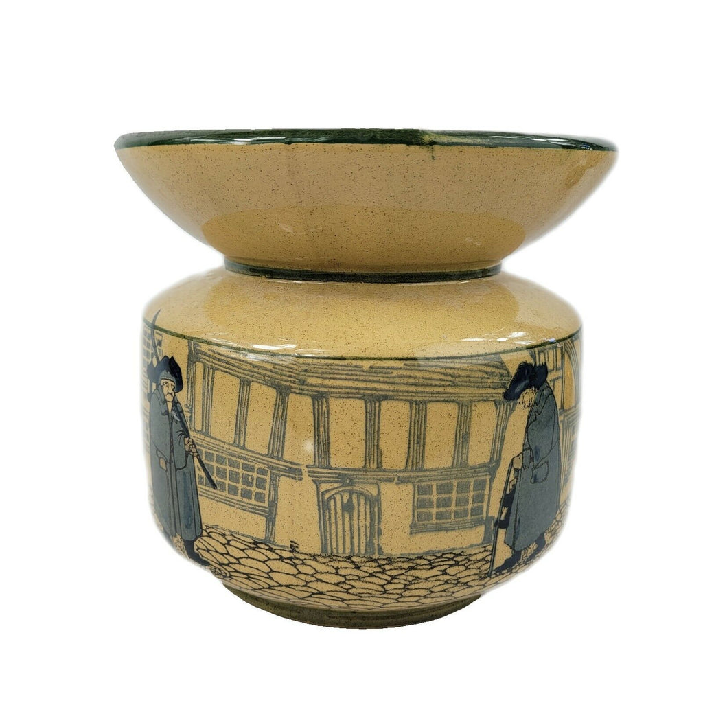 Antique Royal Doulton England Night Watchman Spittoon D3190