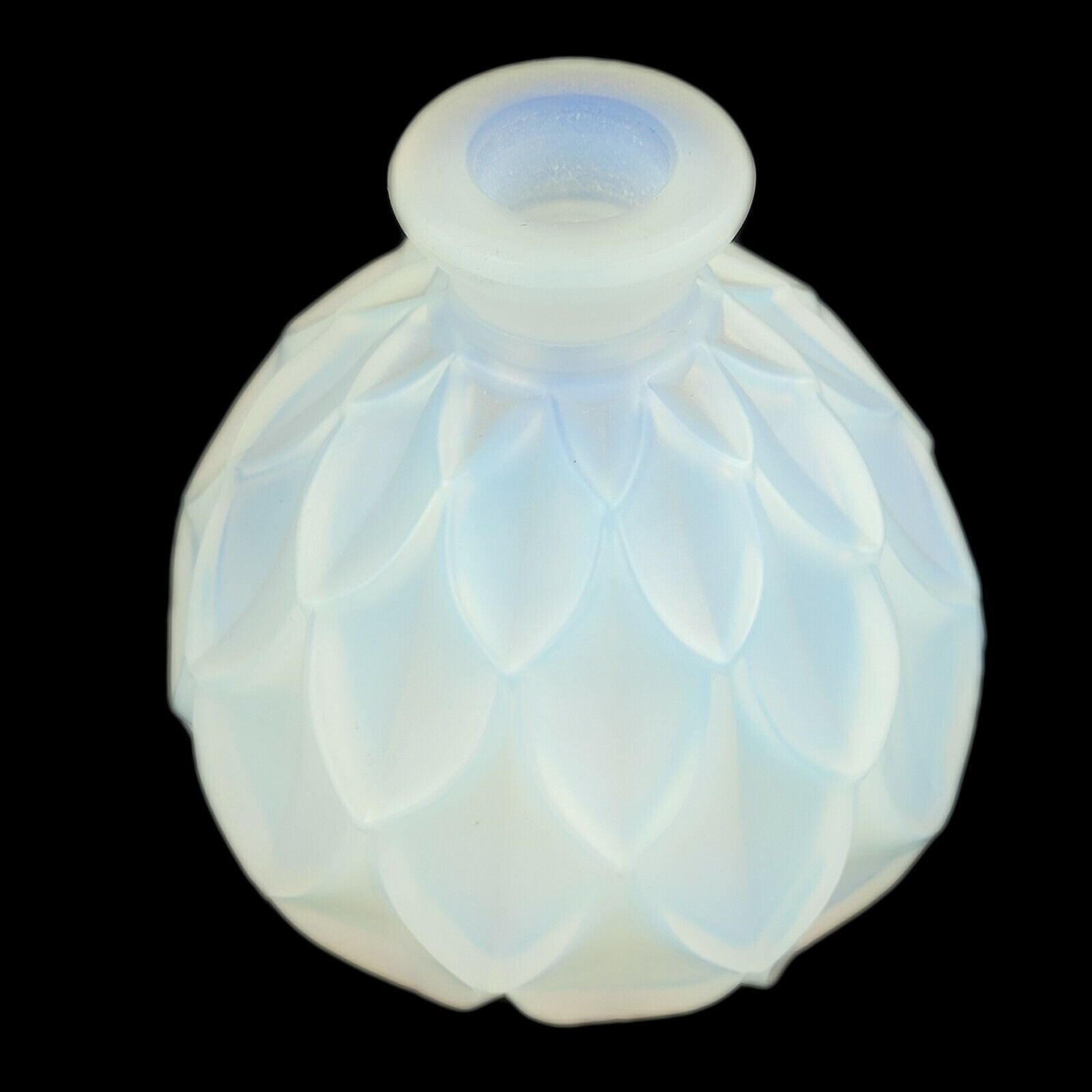 Sabino Opalescent Art Glass Petalia French Perfume Bottle - City