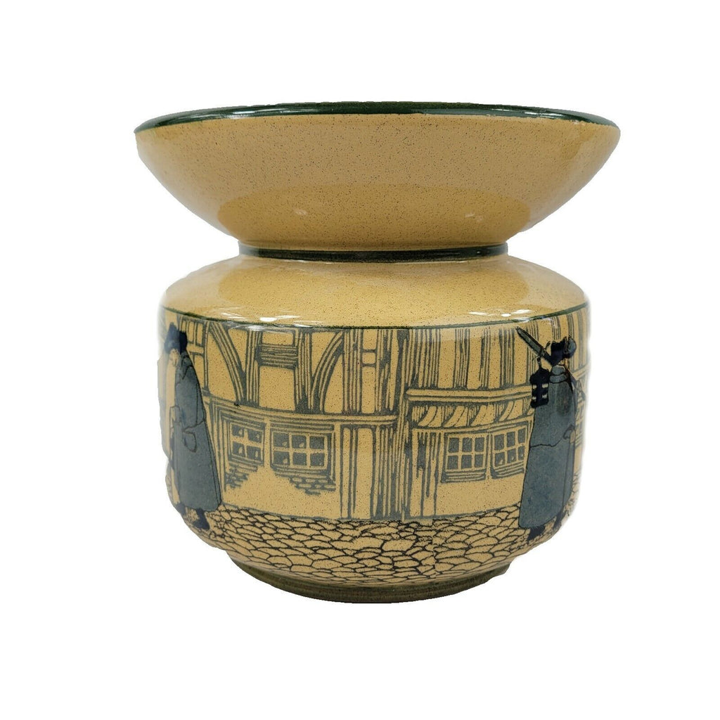 Antique Royal Doulton England Night Watchman Spittoon D3190