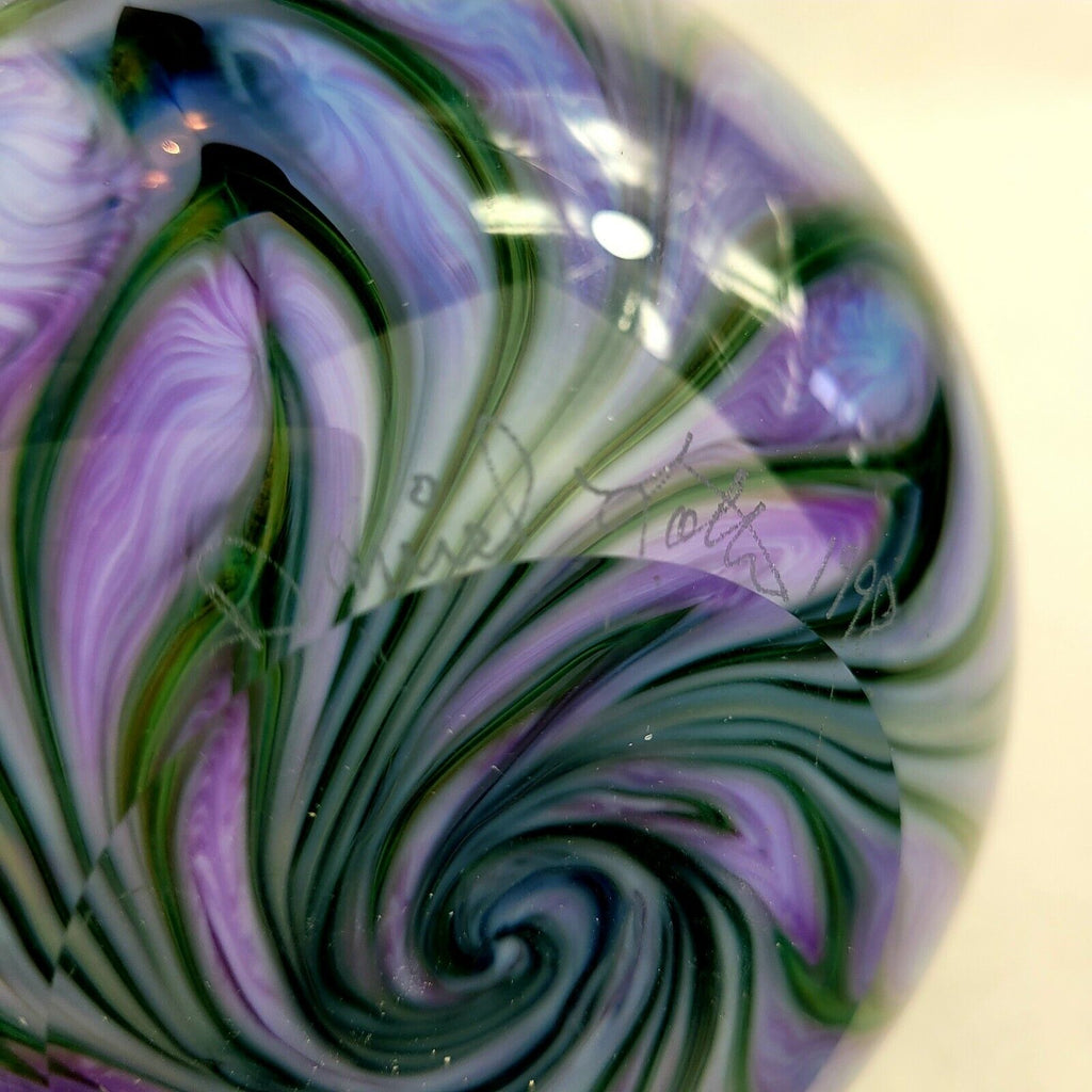 Daniel Lotton Art Glass Vase 1998