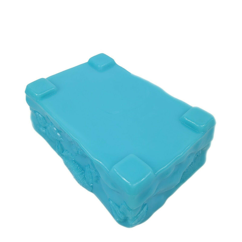 Antique Vallerysthal Milk Glass Hunting Dog Covered Candy Dish