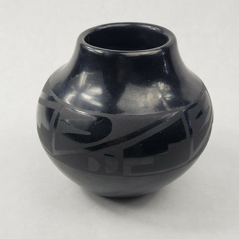 Santana and Adam Martinez San Ildefonso Native American Pottery Jar