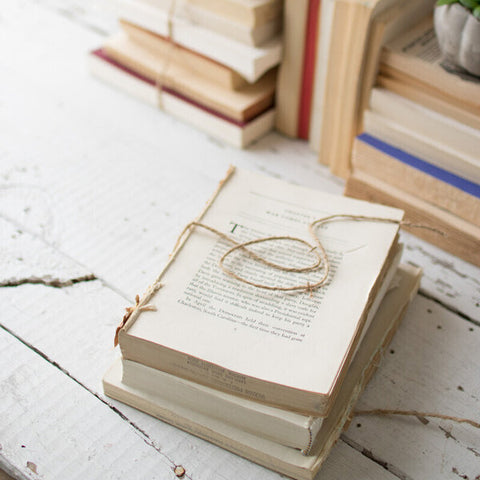 Set of 6 Repurposed Book Bundles