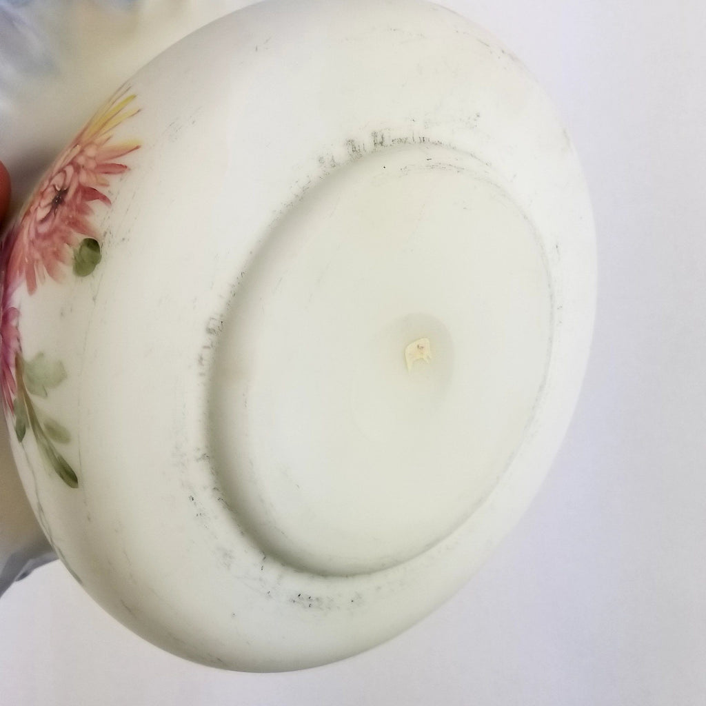 Antique Brides Basket Mt. Washington with Pairpoint Mount Stand