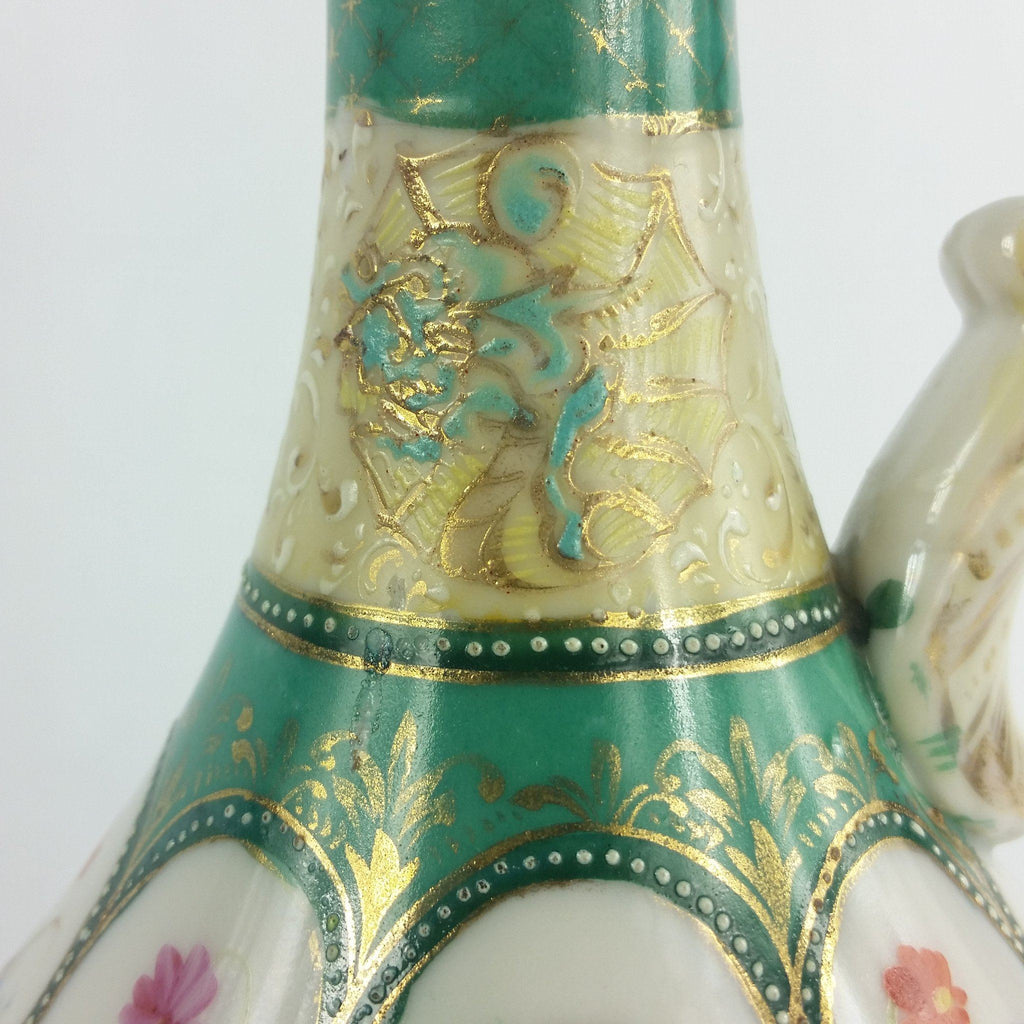 Antique Portrait Porcelain Ewer