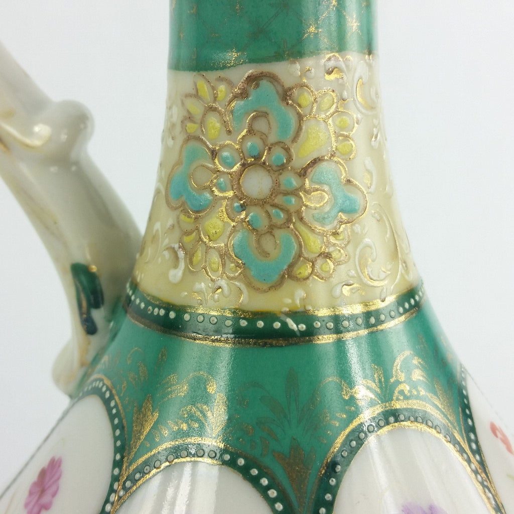 Antique Portrait Porcelain Ewer