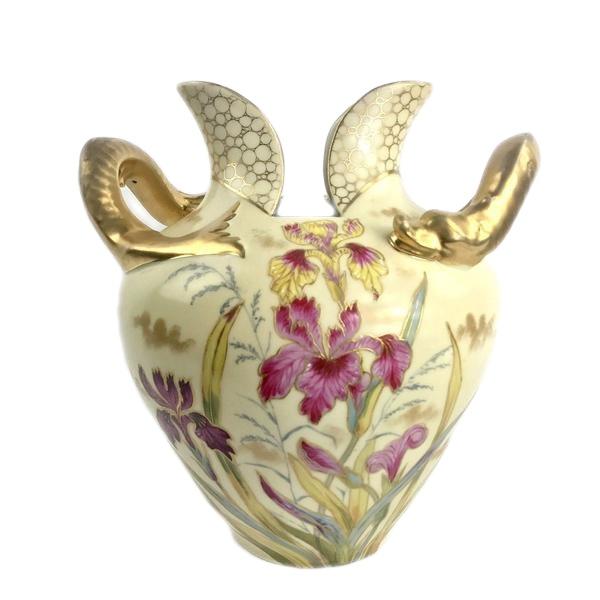 Antique Victoria Carlsbad Porcelain Vase