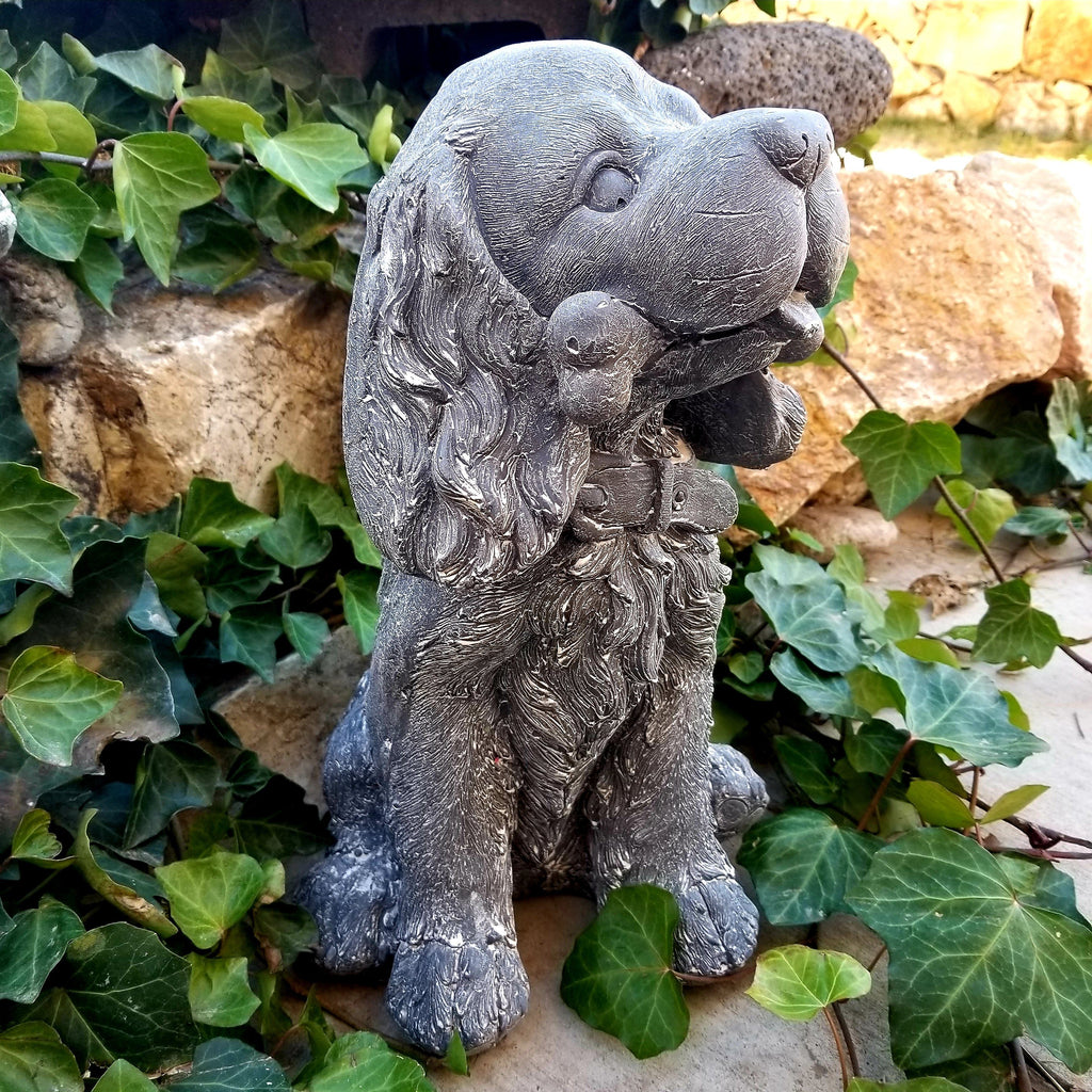 Dog With a Bone Garden Deco Figurine