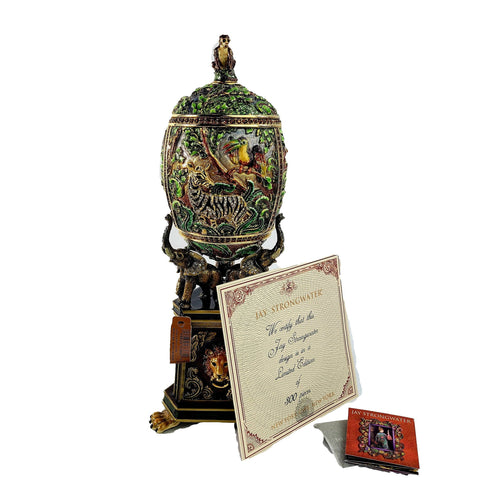 Jay Strongwater Limited Edition Jungle Egg