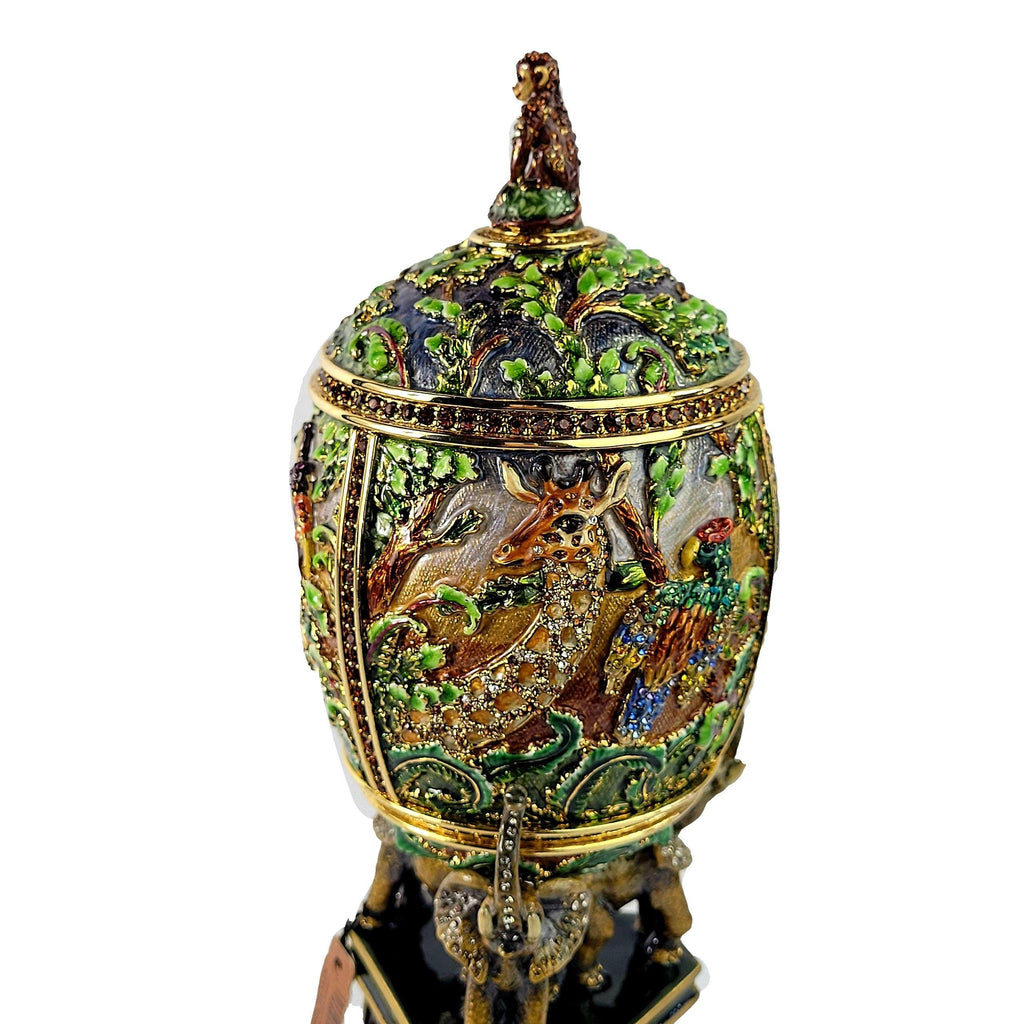 Jay Strongwater Limited Edition Jungle Egg