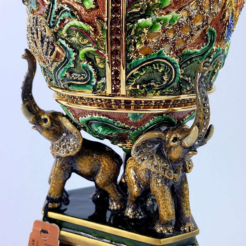 Jay Strongwater Limited Edition Jungle Egg