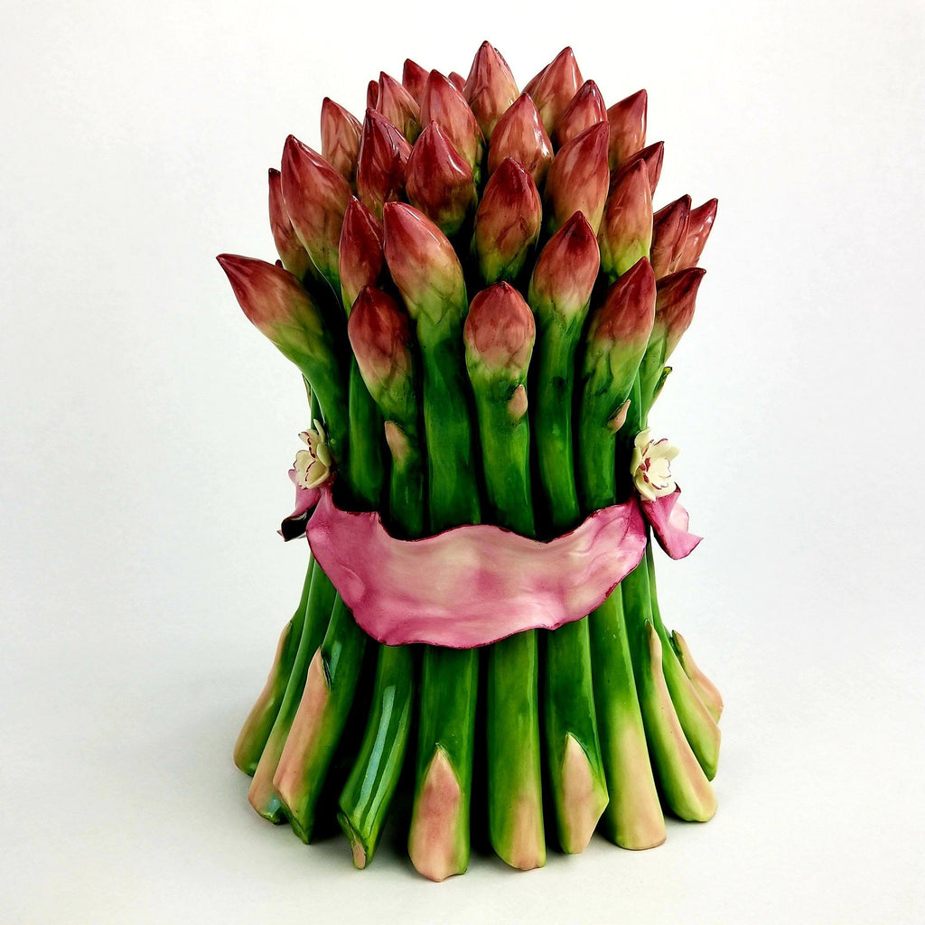 Katherine Houston Porcelain Boston Tied Asparagus Centerpiece