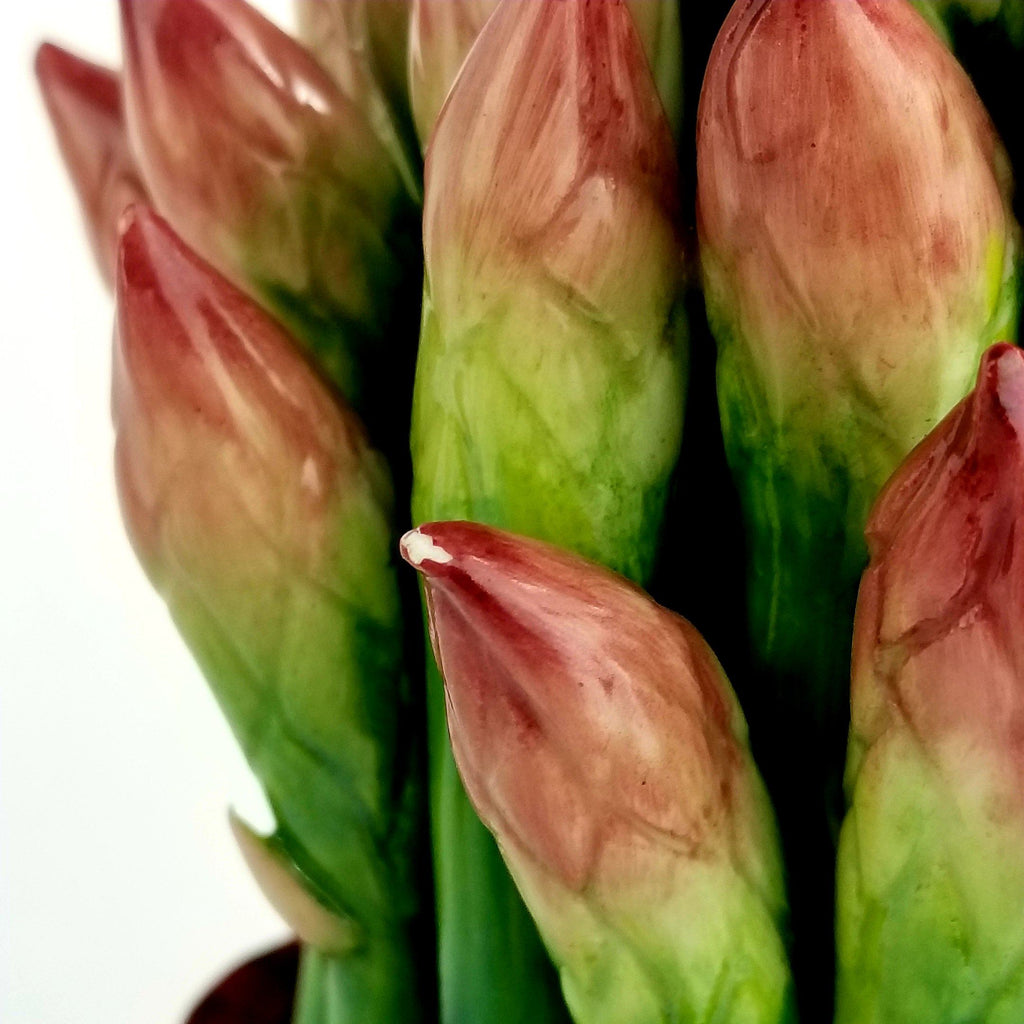 Katherine Houston Porcelain Boston Tied Asparagus Centerpiece