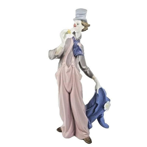 Lladro A Mile of Style Clown Porcelain Figurine #6507