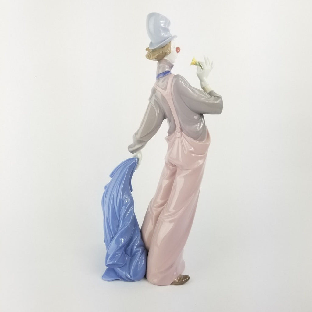 Lladro A Mile of Style Clown Porcelain Figurine #6507