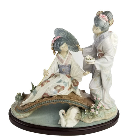 Lladro Springtime In Japan Figurine