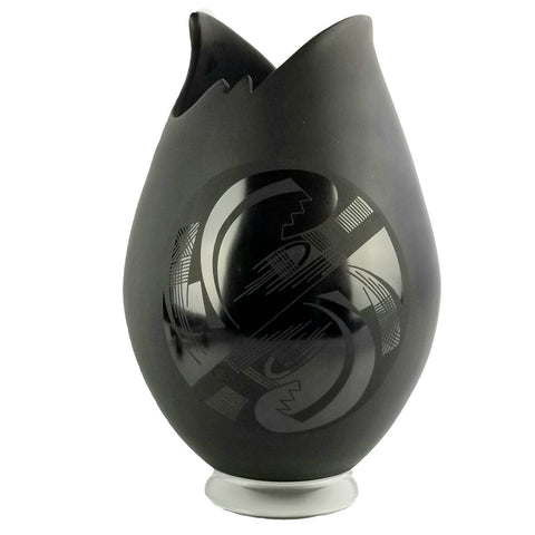 Lydia Quezada Mata Ortiz Mexican Pottery Olla