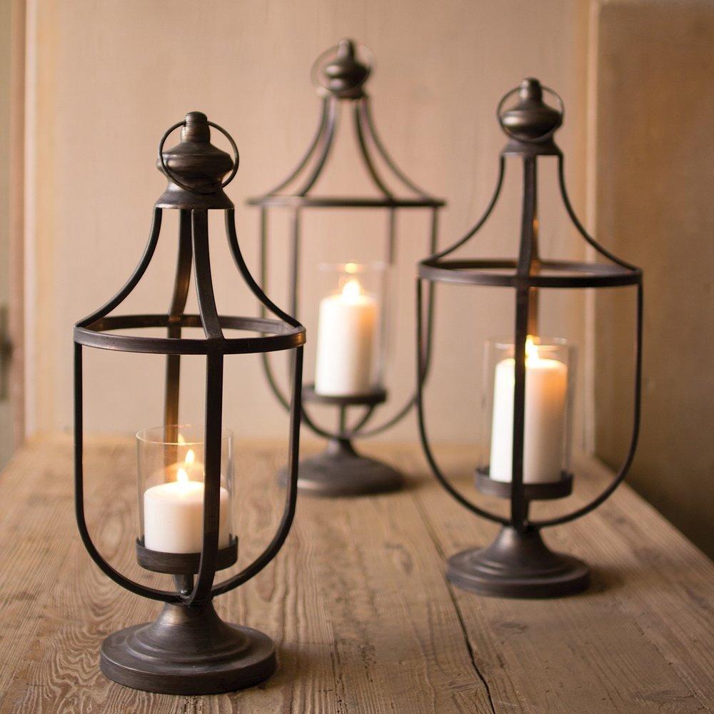 Metal Lanterns Set of 3