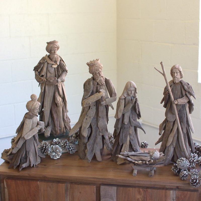 Nativity Rustic Driftwood Set