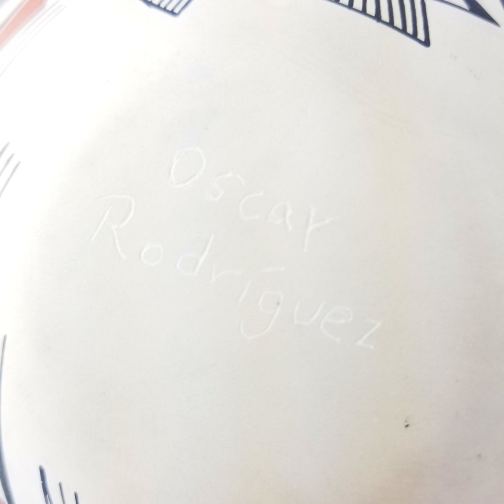 Oscar Rodriguez Guillen Mata Ortiz Pottery Wedding Vase
