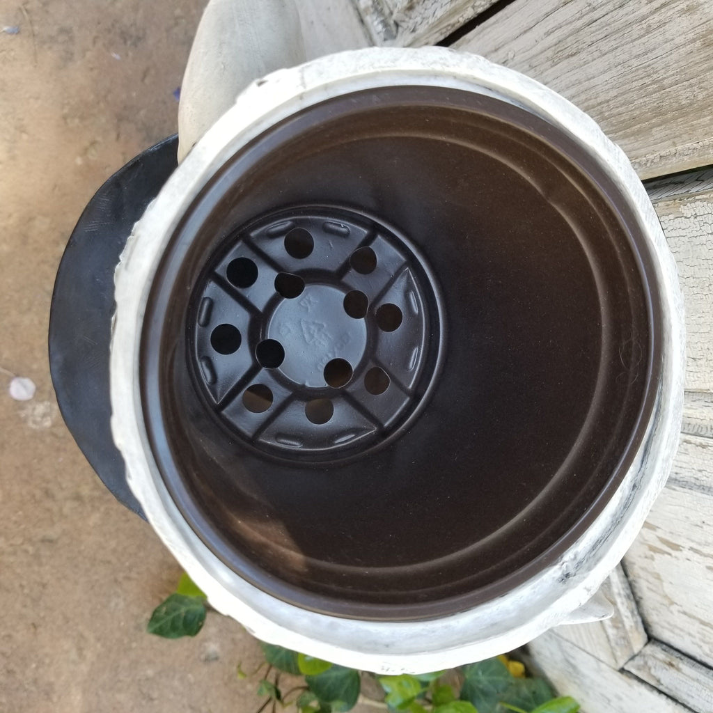 Resin Top Hat Bunny Rabbit Bust Flower Pot