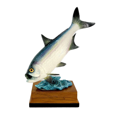 Royal Worcester Tarpon Sporting Fish Figurine R. Van Ruyckevelt