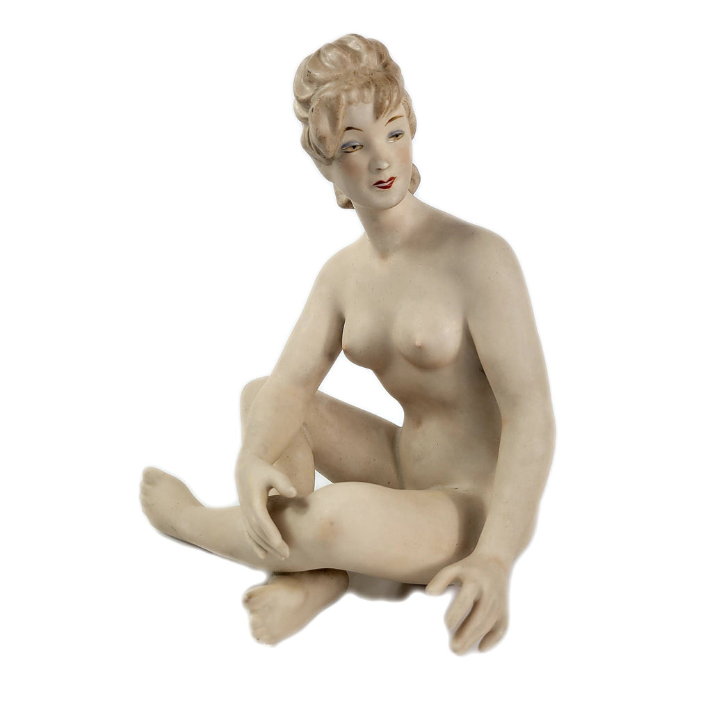 Wallendorf Nude Woman Porcelain Figurine