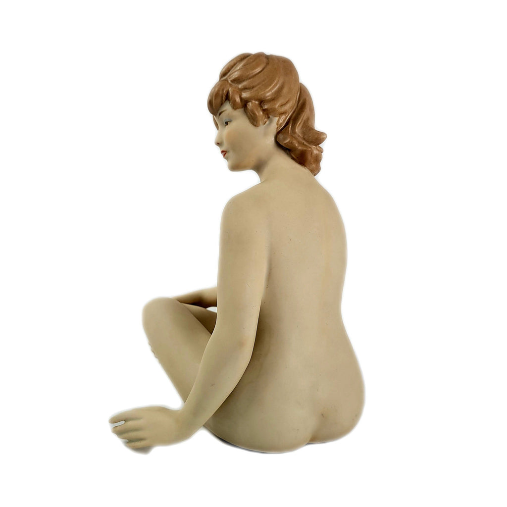 Wallendorf Nude Woman Porcelain Figurine - City Farmhouse Antiques