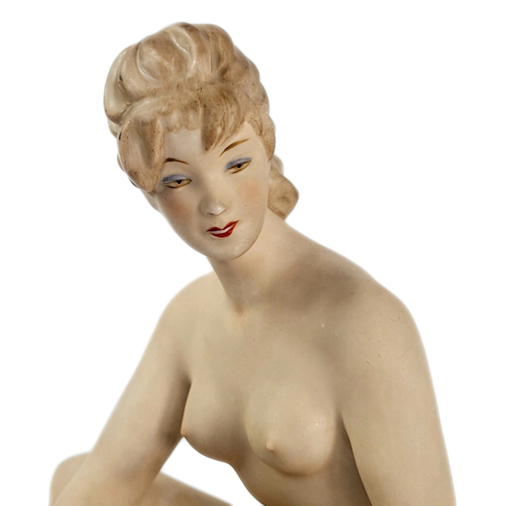 Wallendorf Nude Woman Porcelain Figurine