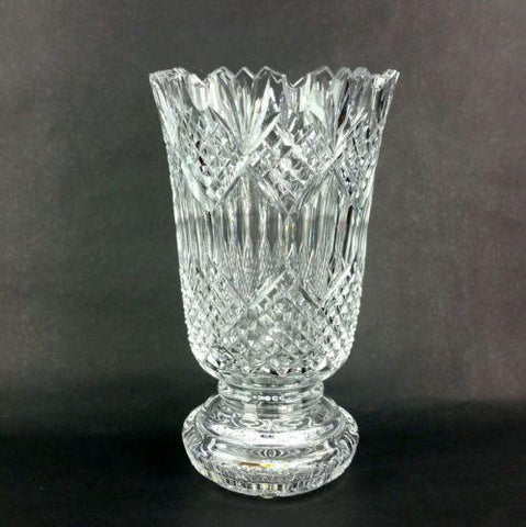 Waterford Crystal Glass Jim O'Leary Vase Limited Edition