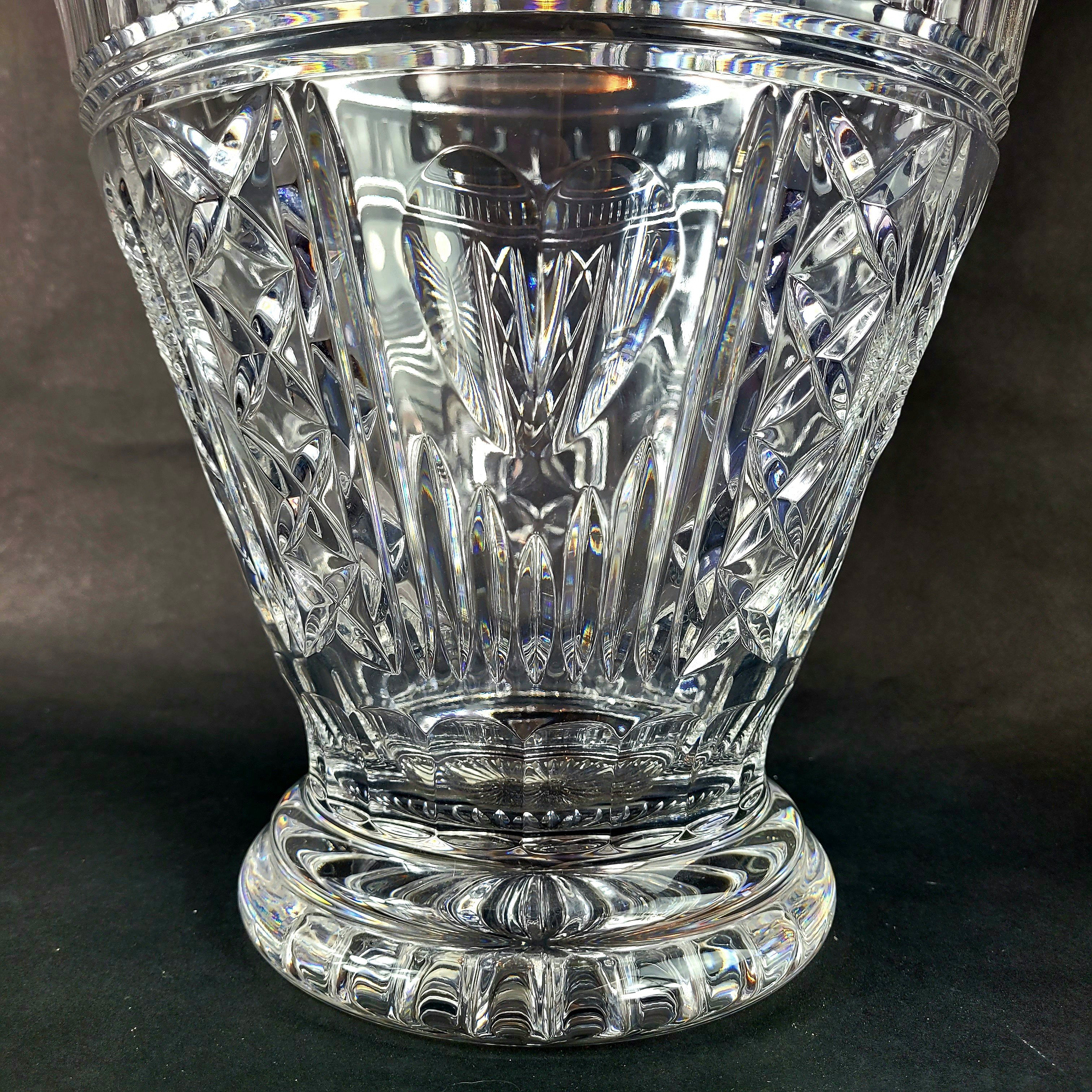 Waterford Crystal Glass Millennium Series Champagne Ice Bucket
